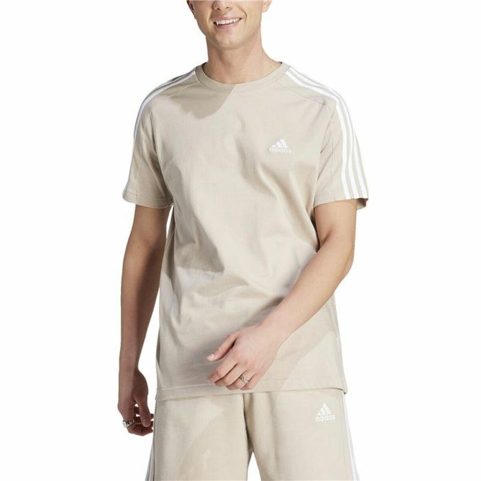 Camiseta Adidas 3S Sj Beige 4