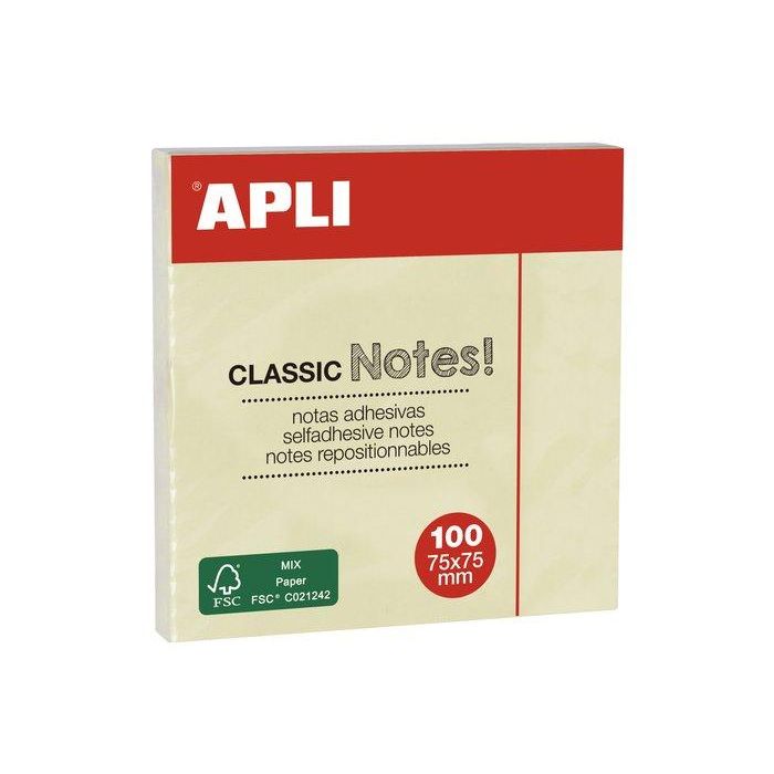 Taco Notas Apli 75X75 Estandar (Set de 12)