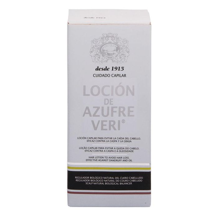 Azufre Veri Loción Anticaída Cabello Graso Regulador Biológico 400 ml Azufre Veri Loción Anticaída Cabello Graso Regulador Biológico 400 ml