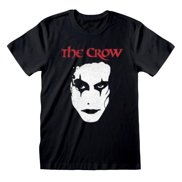 Camiseta de Manga Corta Unisex The Crow Face Negro 0 Camiseta de Manga Corta Unisex The Crow Face Negro 0