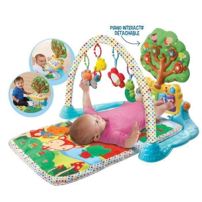 Vtech Baby Jardín Encantado de los Pequeños Amigos Alfombra de Juegos con Piano Interactivo 3 Vtech Baby Jardín Encantado de los Pequeños Amigos Alfombra de Juegos con Piano Interactivo 3