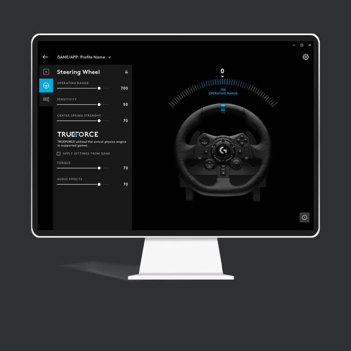 Logitech G923 TrueForce Volante de Carreras con Pedales para PlayStation PS5/PS4 y PC 18