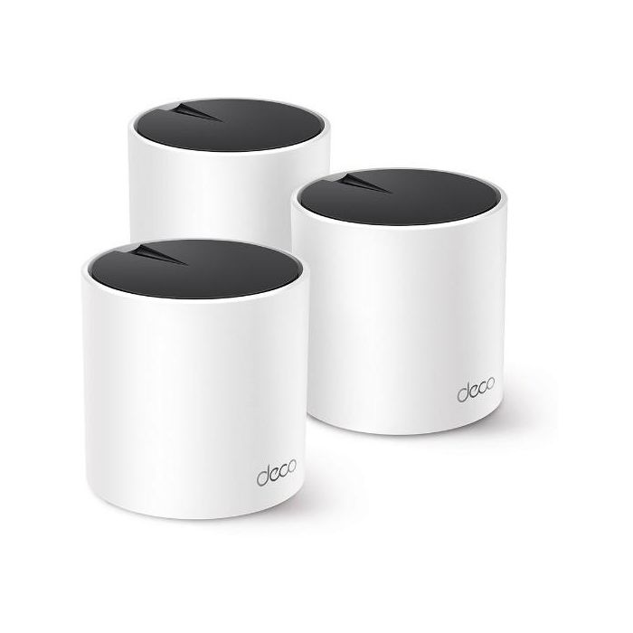 TP-Link Deco X55 Sistema Wi-Fi 6 de Malla AX3000 (3 unidades) - Enrutador Doble Banda 3000 Mbit/s