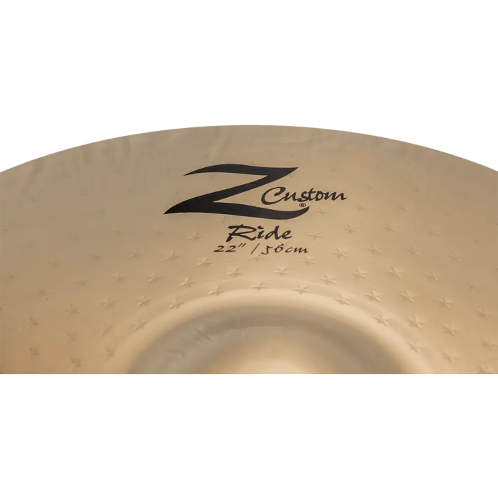 Zildjian Ride 22" Z Custom Plato de Batería de Bronce B20 2