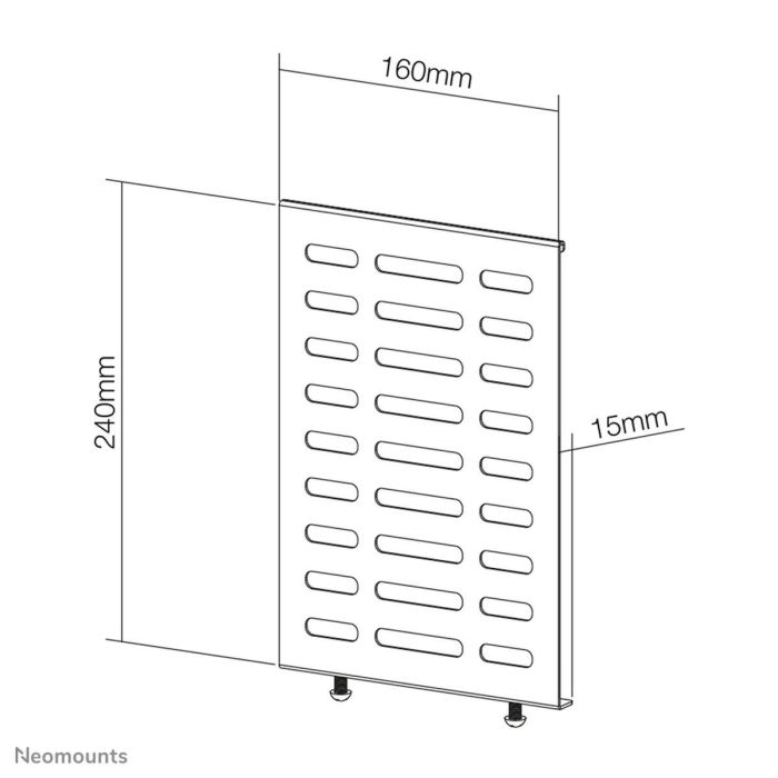 Soporte TV Neomounts NS-MBTC100BLACK 10 kg 3