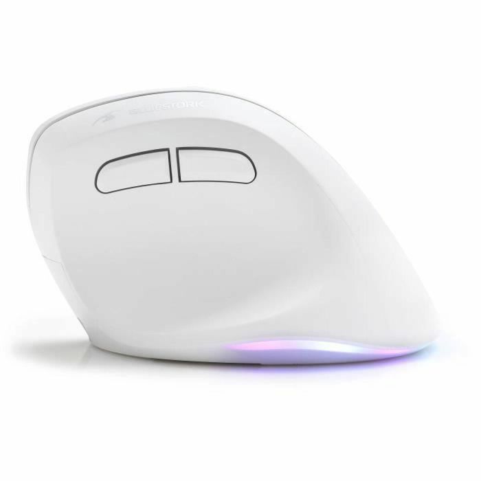 Bluestork BLU3760162050097 Ratón Ergonómico Inalámbrico Luminoso PC/MAC Negro 2