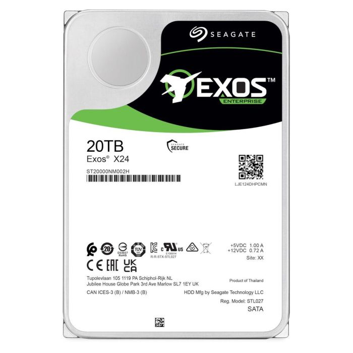 Disco Duro Seagate 3,5" 20 TB 9