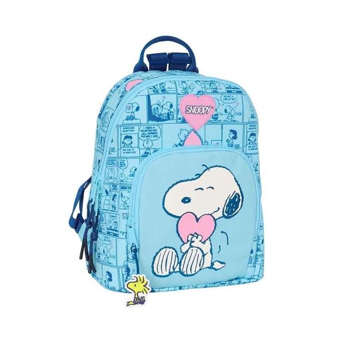 Mini Mochila Safta Snoopy Love 300x250x130 mm Mini Mochila Safta Snoopy Love 300x250x130 mm