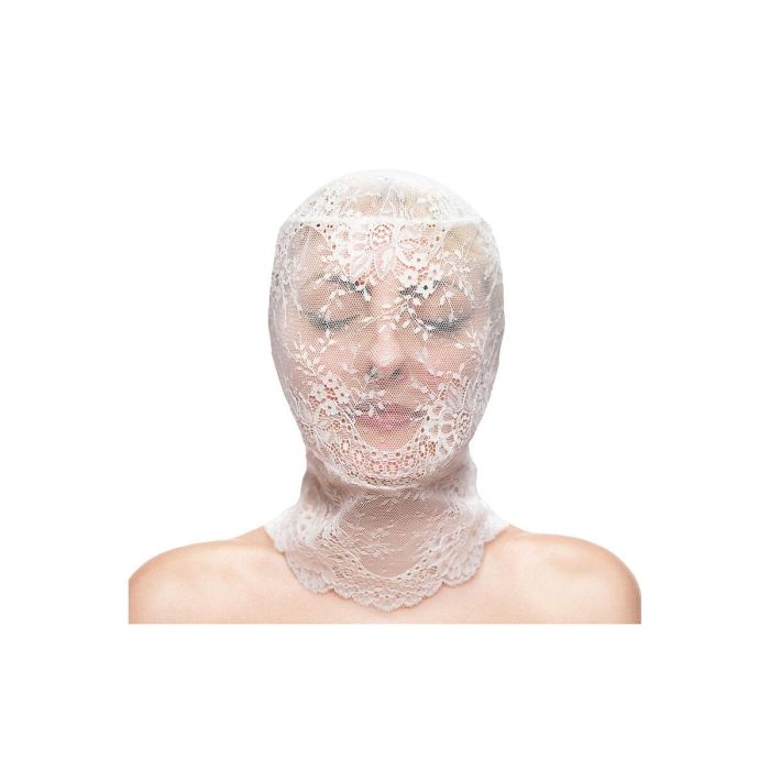 Máscara NS Novelties Fetish & Fashion Blanco 5 Máscara NS Novelties Fetish & Fashion Blanco 5