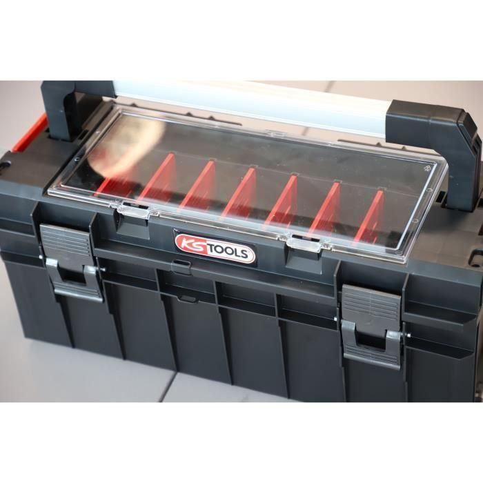 Caja de herramientas - KS TOOLS - 850.0395F - Caja de herramientas SCM - Caja de herramientas vacía 545 x 270 x 246 mm 2 Caja de herramientas - KS TOOLS - 850.0395F - Caja de herramientas SCM - Caja de herramientas vacía 545 x 270 x 246 mm 2