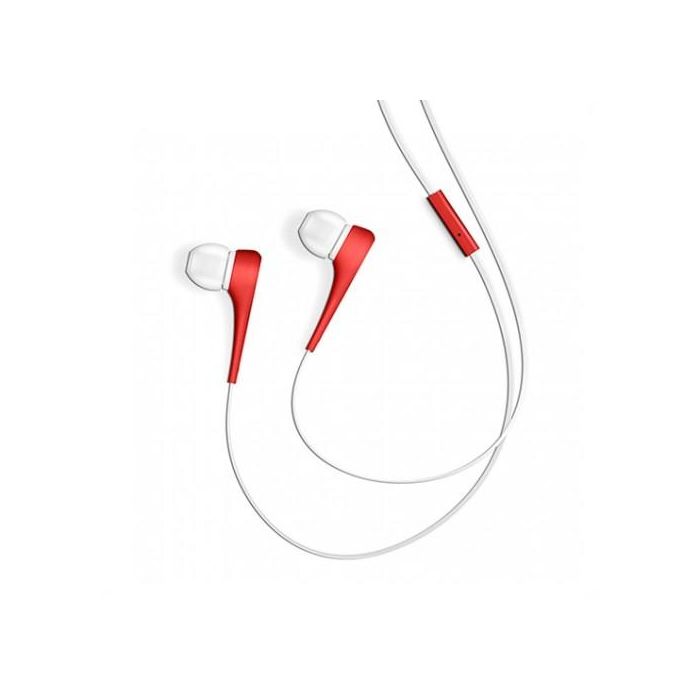 Energy Sistem Auriculares Intrauditivos Style 1+ con Micrófono, Cable Plano, Rojo 4