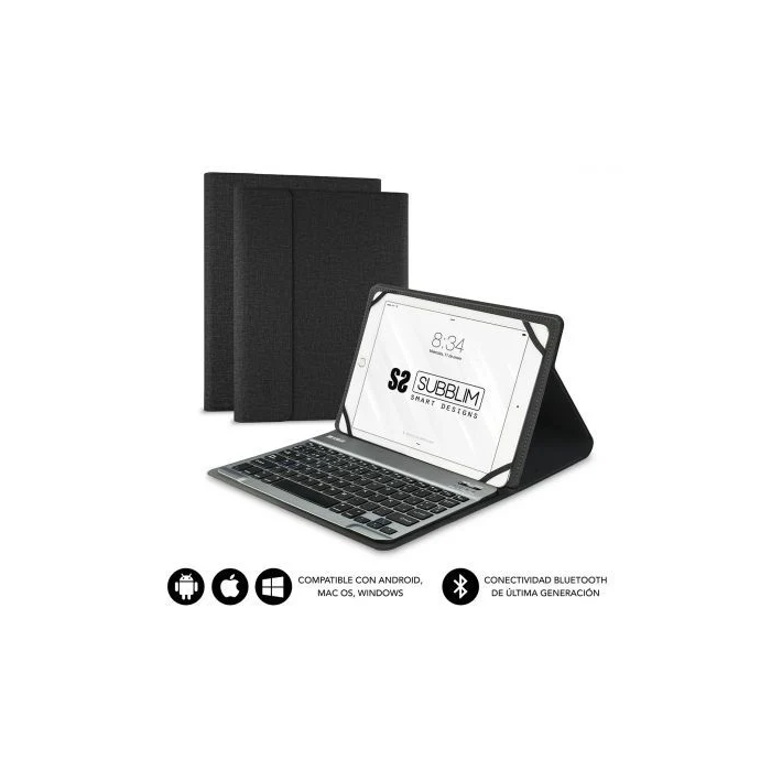 SUBBLIM Funda Tablet KEYTAB PRO BLUETOOTH 10,1" Black SUBBLIM Funda Tablet KEYTAB PRO BLUETOOTH 10,1" Black