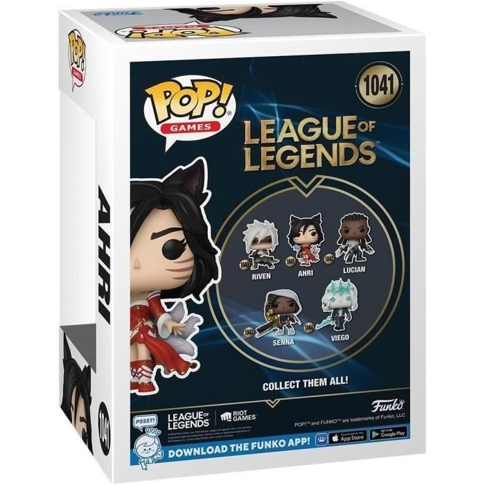Funko Pop Games Vinyl: League of Legends Ahri Figura de Vinilo 10.9 cm 2