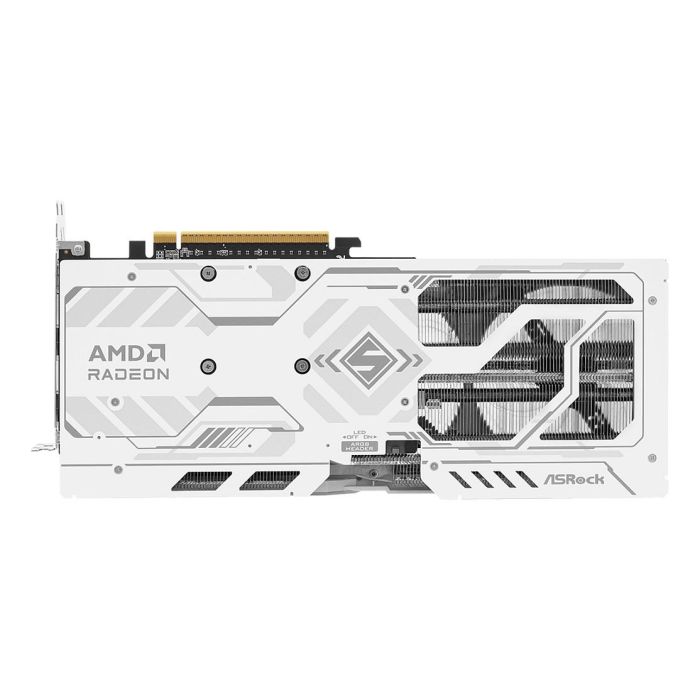ASRock RX 9060XT 8GB GDDR6 Steel Legend Tarjeta Gráfica con 3 Ventiladores 4