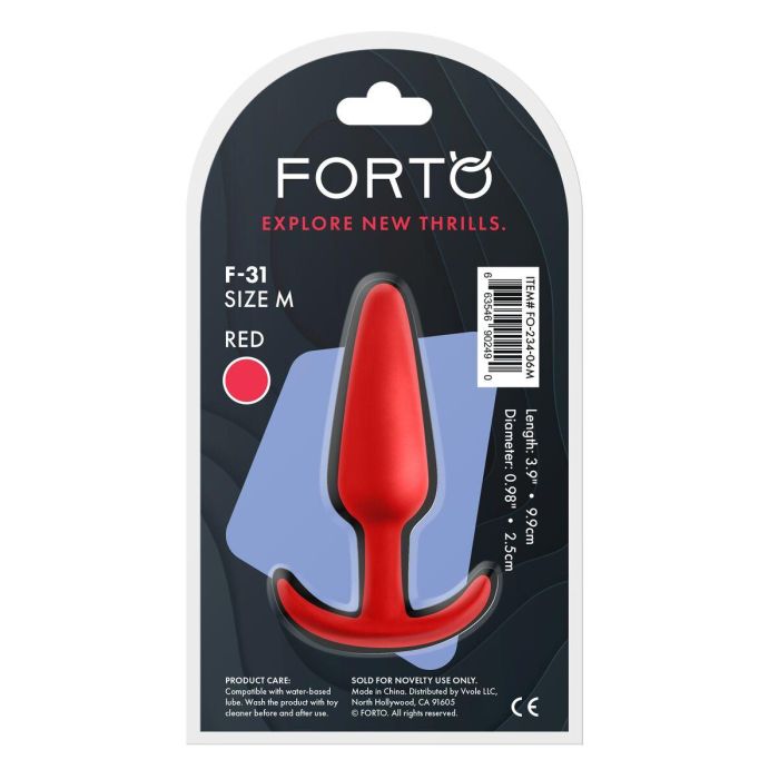 Plug Anal Forto Rojo 2 Plug Anal Forto Rojo 2