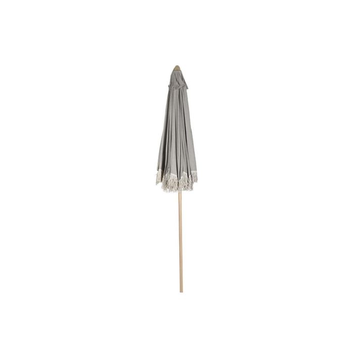 DKD Home Decor Parasol Cuadrado Inclinable para Terraza y Jardín de Algodón y Acero, 246x246 cm, Altura 240 cm, Colección Woodcol 8