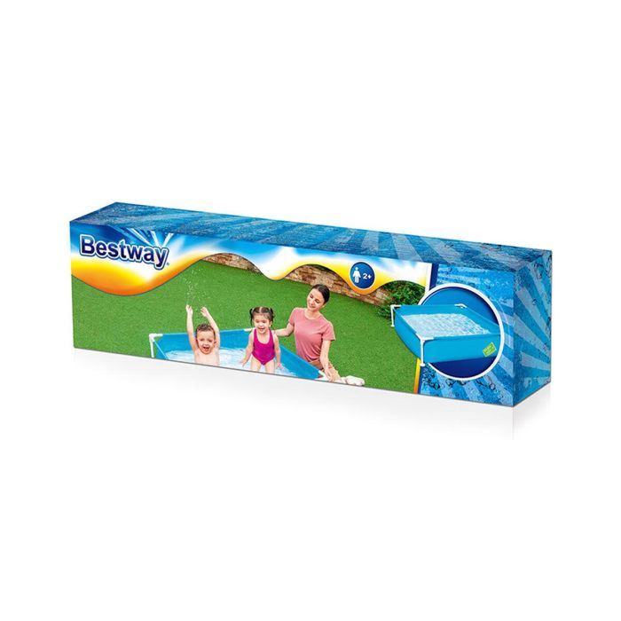 Bestway Piscina Rigida Infantil 122x122x30,5 cm +2 Años Jardin 56217 5