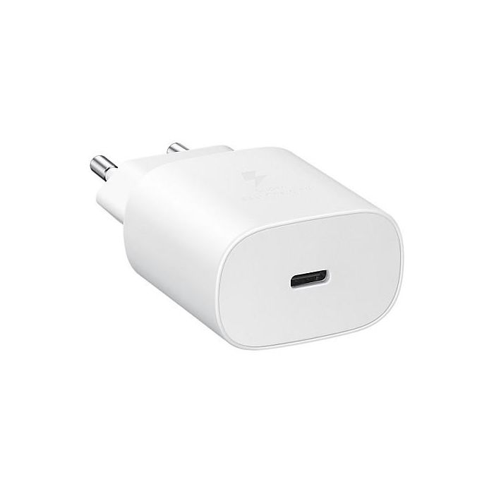 Samsung Cargador Rápido 25W Tipo-C Blanco EP-TA800NWEGEU 2 Samsung Cargador Rápido 25W Tipo-C Blanco EP-TA800NWEGEU 2