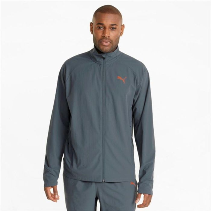Chaqueta Deportiva para Hombre Puma Train UltRAREeave Gris oscuro