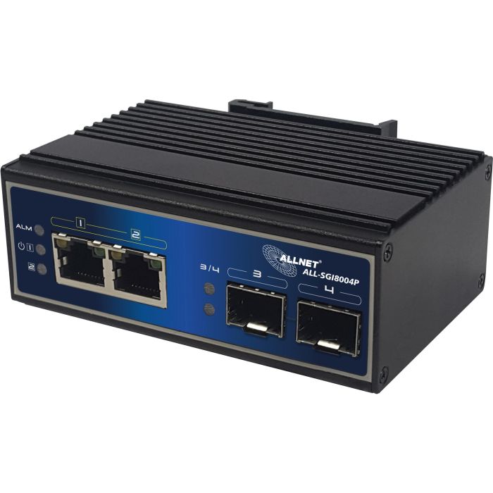 4+2P ALLNET ALL-SGI8004P POE industrial 6 4+2P ALLNET ALL-SGI8004P POE industrial 6