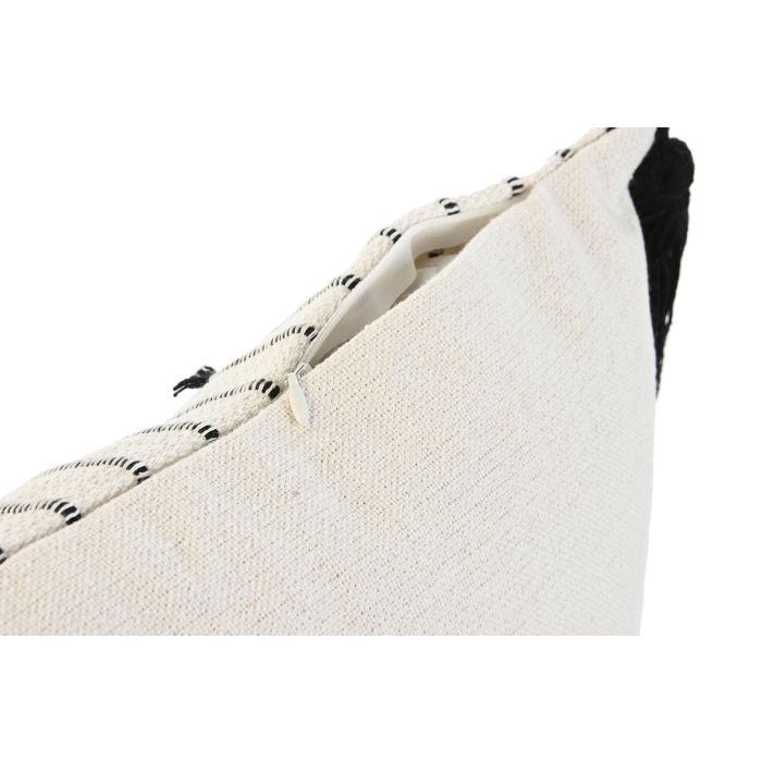 Cojin Shabby DKD Home Decor Blanco Negro 15 x 30 x 50 cm 3 Cojin Shabby DKD Home Decor Blanco Negro 15 x 30 x 50 cm 3