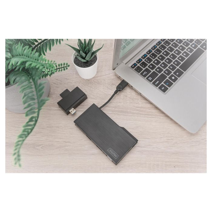 Digitus Docking Station Travel USB 3.0 HDMI VGA Negro 3 Digitus Docking Station Travel USB 3.0 HDMI VGA Negro 3