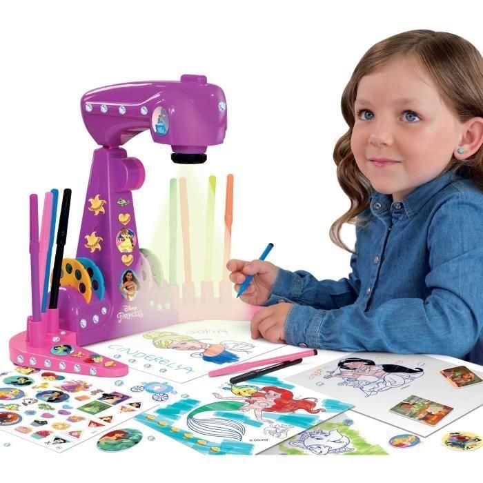 Proyector escolar de dibujo - Princesa - para dibujar todas tus Princesas favoritas - LISCIANI 1 Proyector escolar de dibujo - Princesa - para dibujar todas tus Princesas favoritas - LISCIANI 1