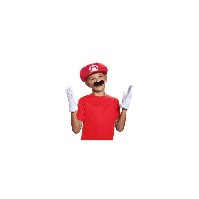 Disfraz infantil acc nintendo super mario kit 2 Disfraz infantil acc nintendo super mario kit 2