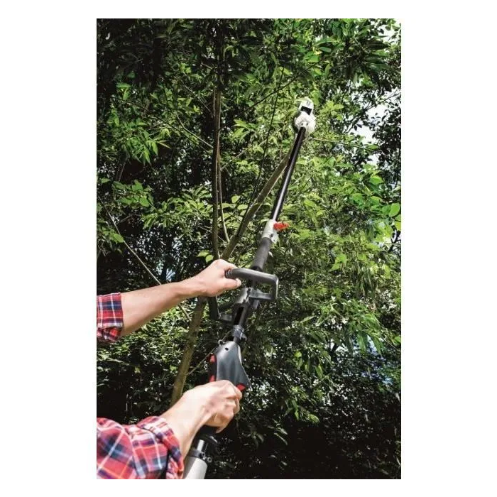 Scheppach Desbrozadora de Gasolina 52CC 4 en 1 (Desbrozadora, Podadora, Cortasetos, Bordeadora) 2