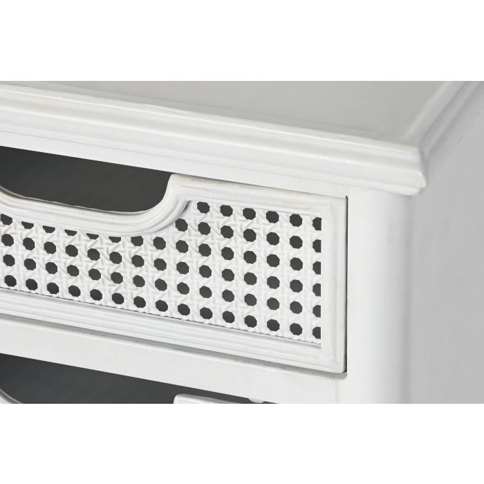 Escritorio Home ESPRIT Blanco Metal 122 x 50 x 76 cm 5 Escritorio Home ESPRIT Blanco Metal 122 x 50 x 76 cm 5