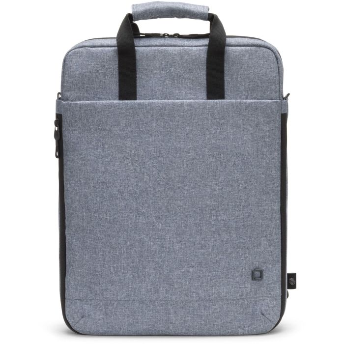DICOTA MOTION 13 Eco Tote Bag para Portátiles 13-15.6" Azul Denim, Poliéster PET Reciclado con Compartimento para Tableta 3