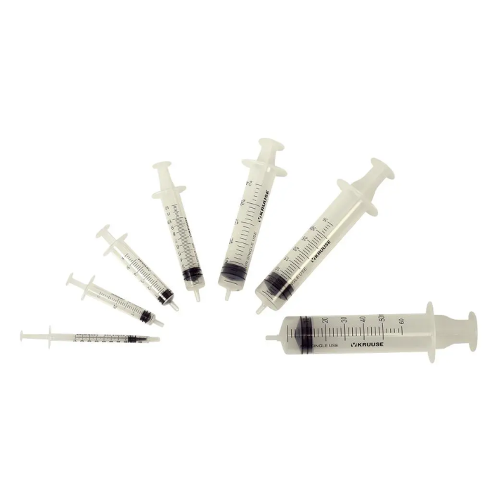 Jeringa Desec 3 Cuerpos Cono Concentrico 2 mL 100Ud Kruuse Jeringa Desec 3 Cuerpos Cono Concentrico 2 mL 100Ud Kruuse