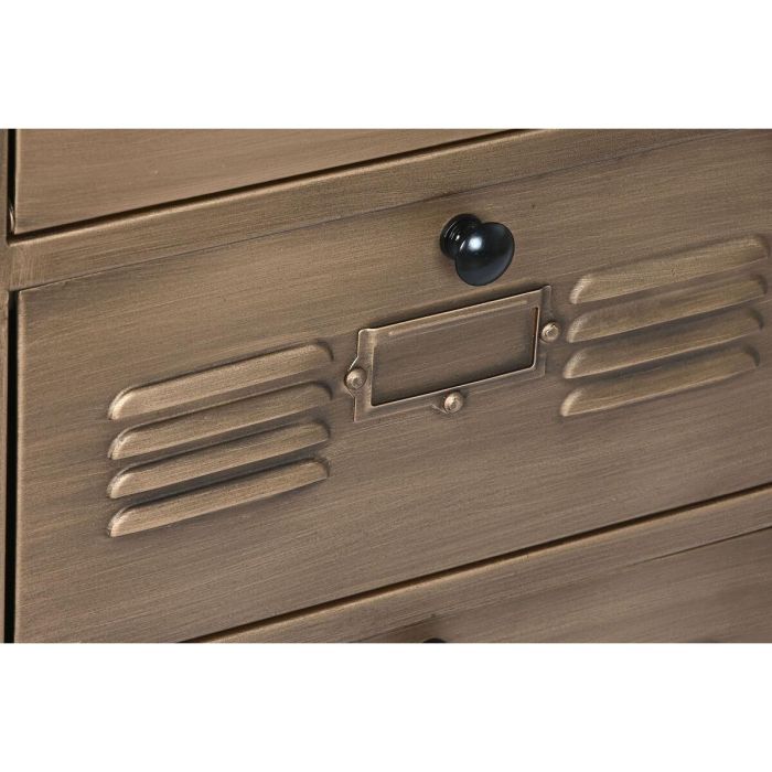 Cajonera Loft DKD Home Decor Dorado 34 x 70 x 78 cm 3 Cajonera Loft DKD Home Decor Dorado 34 x 70 x 78 cm 3
