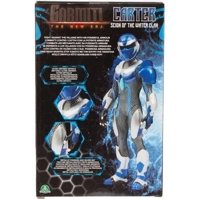 Figura articulada - GORMITI - Vástago con armadura Modelo Agua - 27 cm - a partir de 4 años - GRV032 Figura articulada - GORMITI - Vástago con armadura Modelo Agua - 27 cm - a partir de 4 años - GRV032