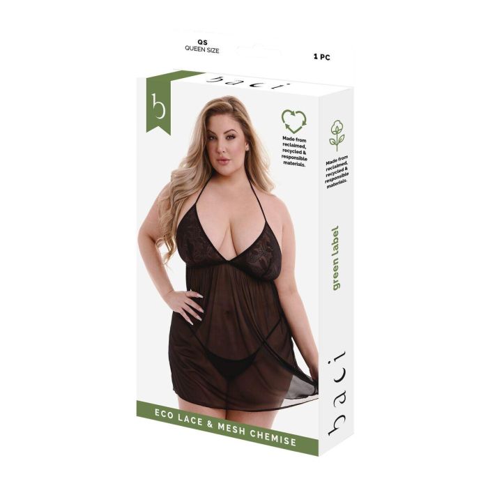 Picardías Baci Lingerie Negro Queen Picardías Baci Lingerie Negro Queen