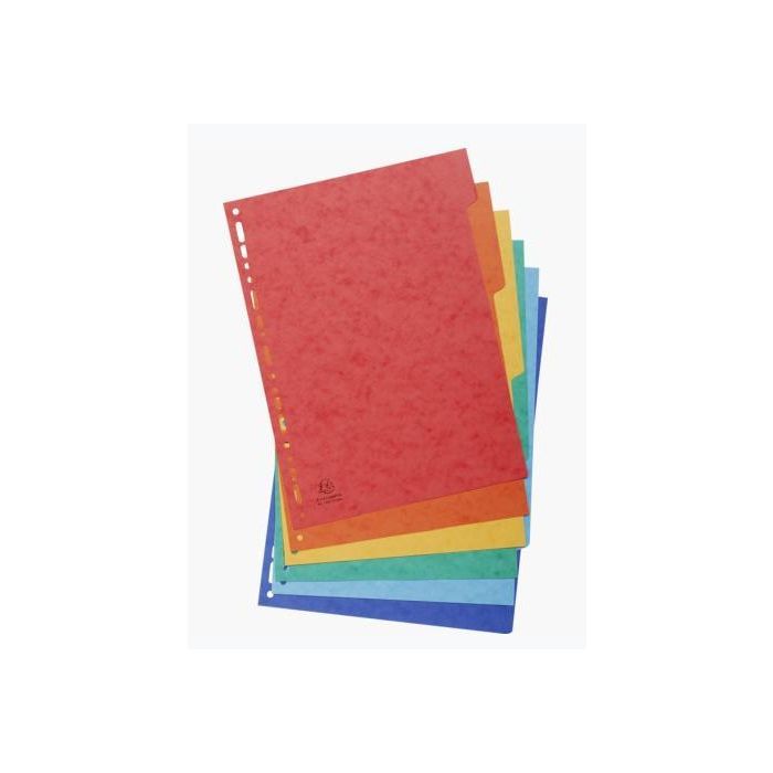 Exacompta Separadores Nature Future Cartulina Lustrada 225 gr 6 Posiciones A4 Colores Exacompta Separadores Nature Future Cartulina Lustrada 225 gr 6 Posiciones A4 Colores