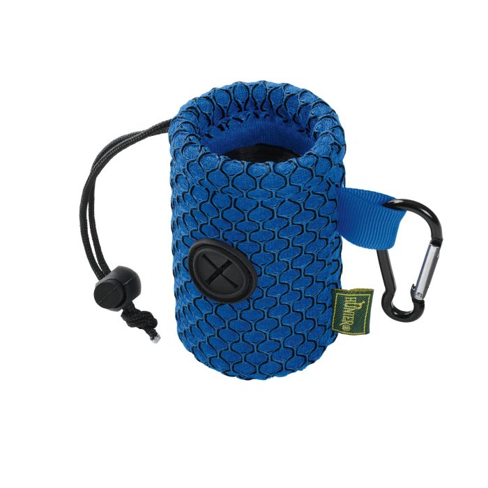 Hunter Dispensador de Bolsas para Excrementos Hilo Malla Azul Poliéster con Mosquetón Práctico 1