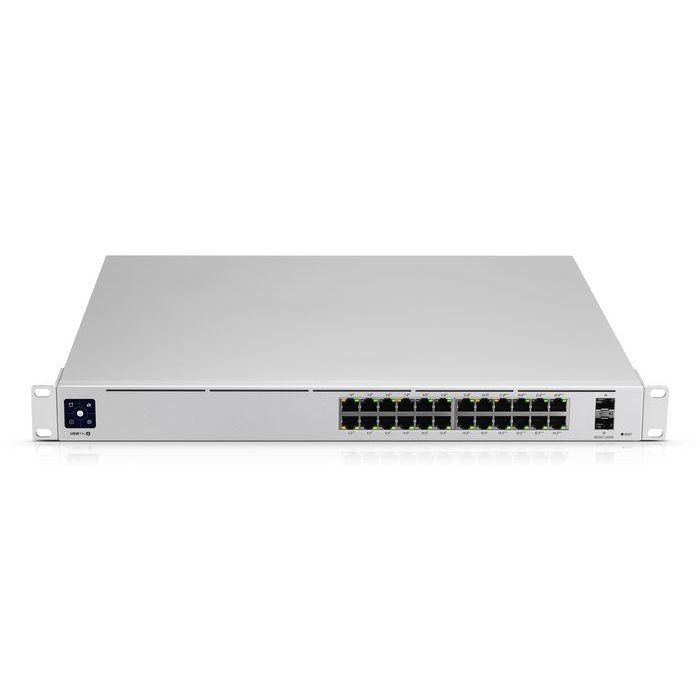 Ubiquiti USW-Pro-24-POE Gen 2, AC/DC, Internal, 450W, (24) 10/100/1000 RJ45 Ports, (2) 1/10G SFP+, 442.4 x 285.4 x 43.7 mm 4 Ubiquiti USW-Pro-24-POE Gen 2, AC/DC, Internal, 450W, (24) 10/100/1000 RJ45 Ports, (2) 1/10G SFP+, 442.4 x 285.4 x 43.7 mm 4