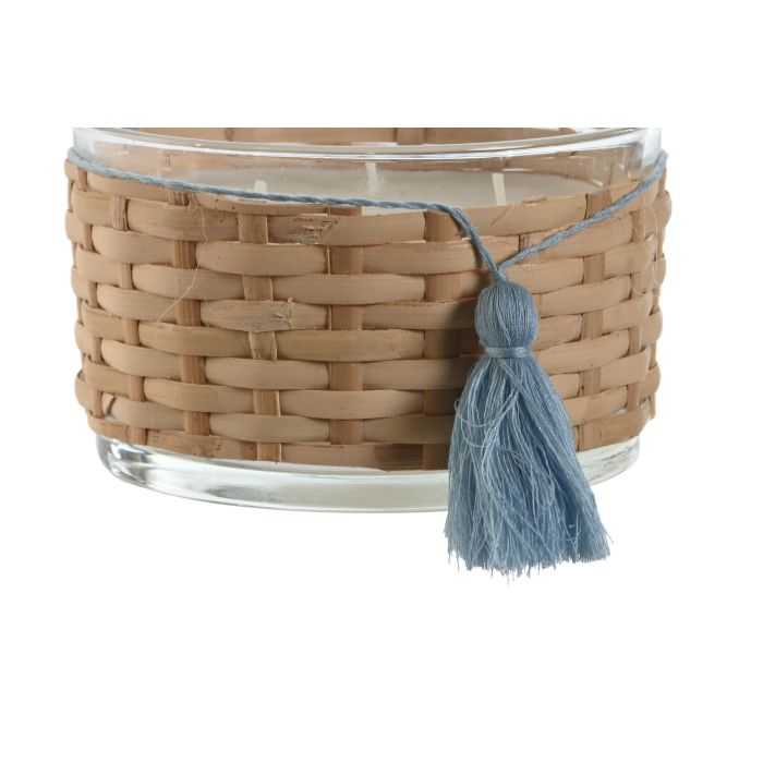 DKD Home Decor Vela Mediterraneo Natural Blanco 13x8x13cm 390g 30h Pack 6 Unidades Cristal y Cera 2 DKD Home Decor Vela Mediterraneo Natural Blanco 13x8x13cm 390g 30h Pack 6 Unidades Cristal y Cera 2