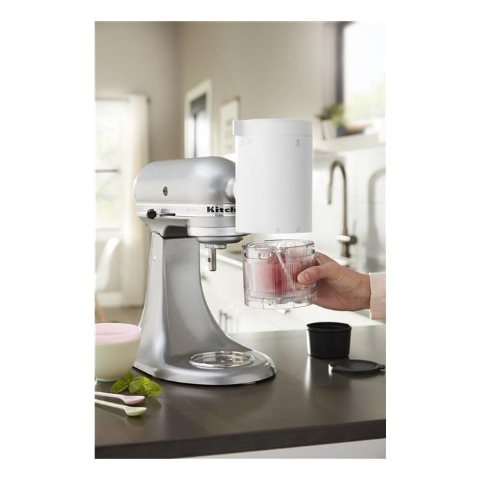 KitchenAid Accesorio Picador de Hielo para Batidora Amasadora, Crea Granizados 5 KitchenAid Accesorio Picador de Hielo para Batidora Amasadora, Crea Granizados 5
