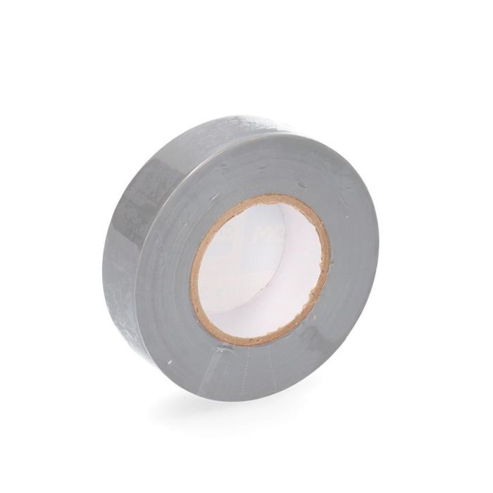 Edm Cinta aislante calidad supra gris 20 m x 19 mm PVC resistente a la intemperie 3