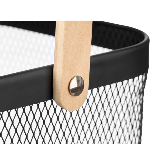 Cesta Cuadrada Asa Negra Kinvara 26X30CM (12 Unidades) 2