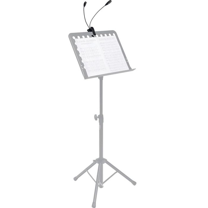 Lámpara Atril Dual Flexible Clip - 4 Led´S 6 Lámpara Atril Dual Flexible Clip - 4 Led´S 6