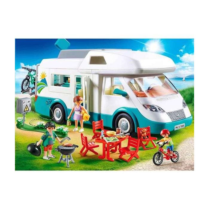 Playmobil Caravana de Verano Family Fun: Vehículo de Juguete de Plástico para Juego Imaginativo, ideal para niños a partir de 4 años 5 Playmobil Caravana de Verano Family Fun: Vehículo de Juguete de Plástico para Juego Imaginativo, ideal para niños a partir de 4 años 5