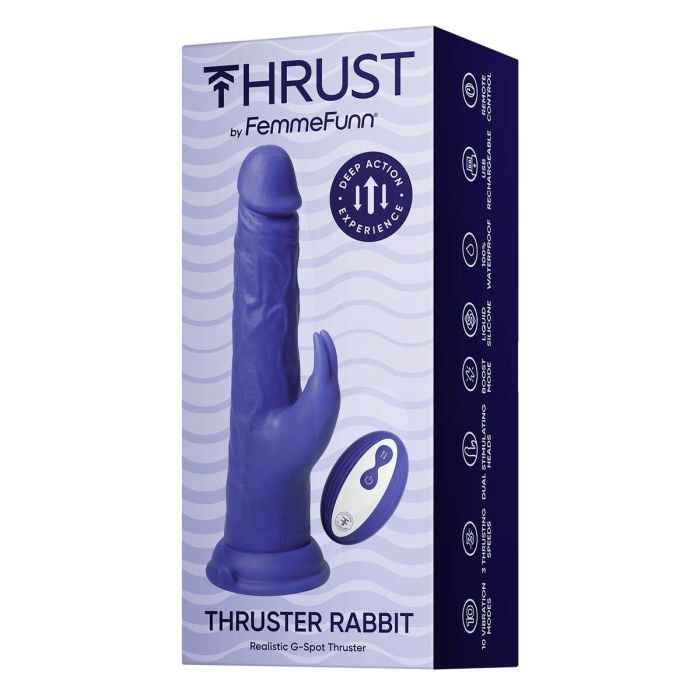Vibrador Punto G FemmeFunn Thrust Morado 1 Vibrador Punto G FemmeFunn Thrust Morado 1