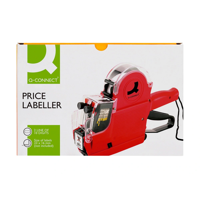 Q-connect Etiquetadora Marcaprecios 2 Rodillo 10 Dígitos por Línea 8 Q-connect Etiquetadora Marcaprecios 2 Rodillo 10 Dígitos por Línea 8