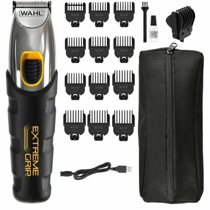 Wahl WAH1732696867342 Recortadora de barba Extreme Grip 240 V 240 min Negro/Naranja 13