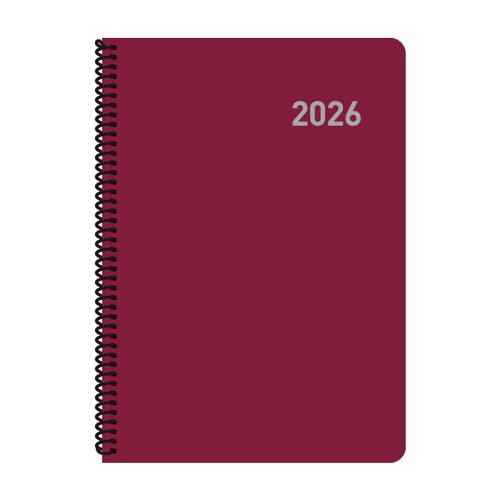 Agenda 2026 Paris D/P 15X21 con Espiral Colores Surtidos Catalan Ingraf 356425 1