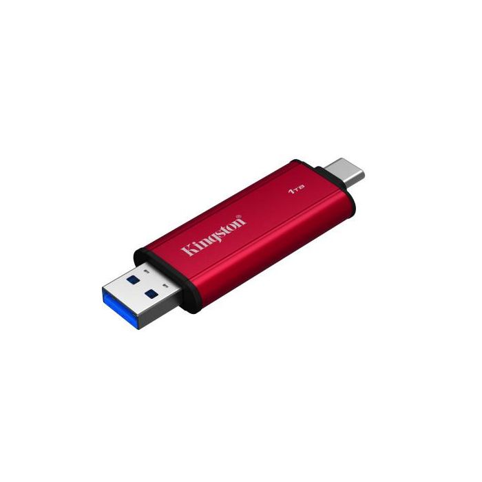 Kingston SPSD/1TB Disco Externo SSD Dual Portable 1TB USB Tipo-C y USB 3.2 Rojo Kingston SPSD/1TB Disco Externo SSD Dual Portable 1TB USB Tipo-C y USB 3.2 Rojo