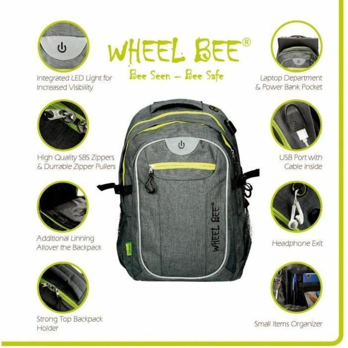 Schildkrot AUC1696510051440 Mochila Wheel Bee BACKPACK Bolso Revolution 3